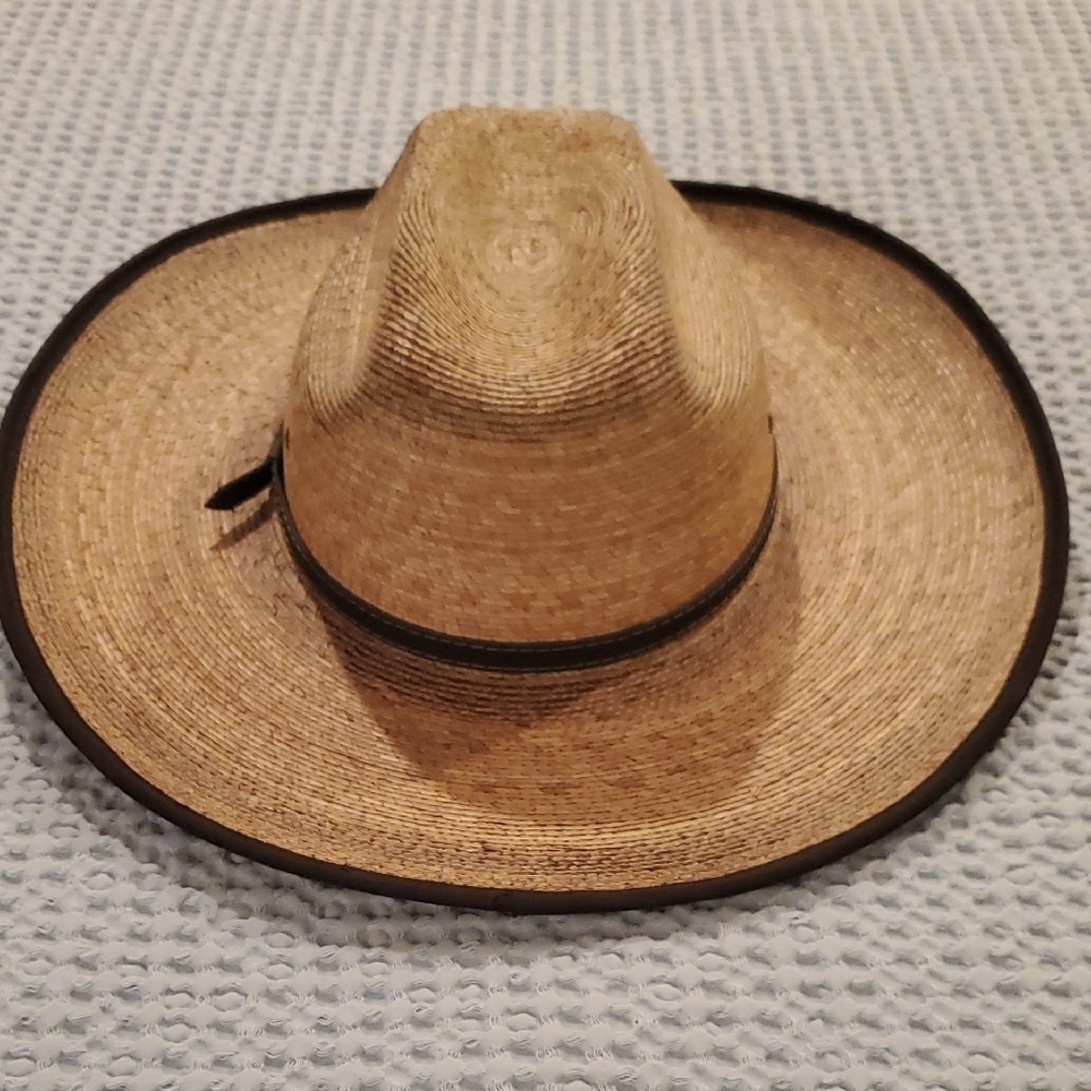 Cody James Brown and Tan Wide-Brimmed Cowboy Hat